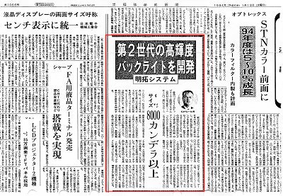 コーン導光板の記事